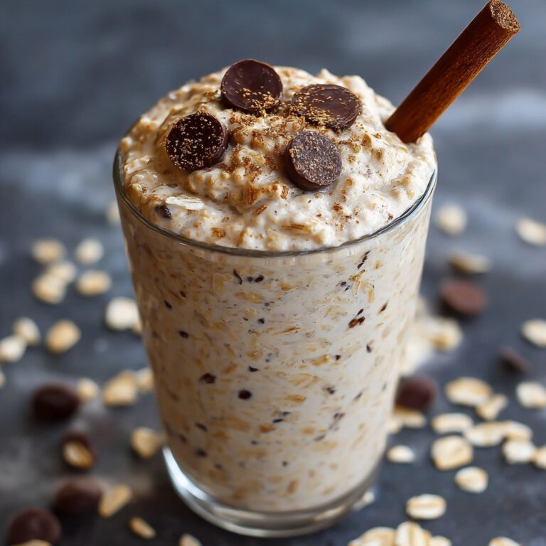 Cookie Dough Overnight Oats Recipe