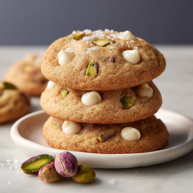 Salted Honey Pistachio Cookies Recipe