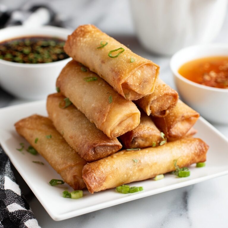 Crispy Air Fryer Spring Rolls Recipe