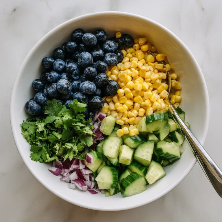 Corn and Blueberry Summer Salad Recipe