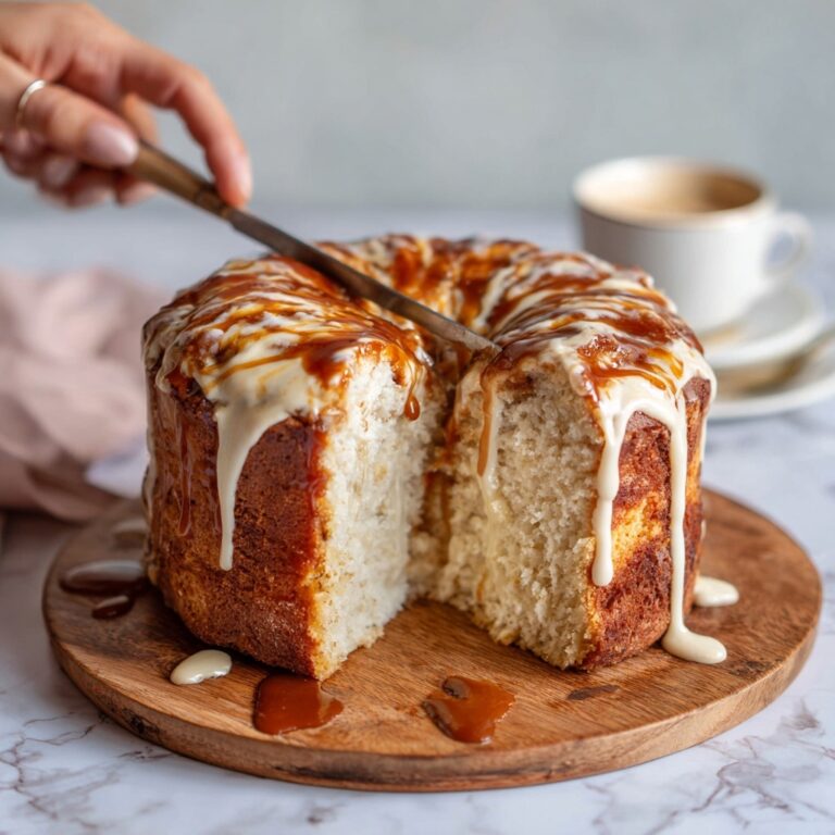 Sticky Maple Carrot Cake with Cinnamon Drizzle Recipe