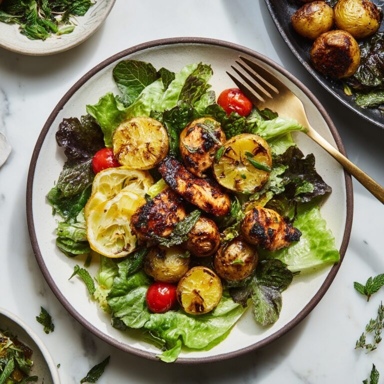 Garlic Chicken Potato Skillet (Country Style) Recipe