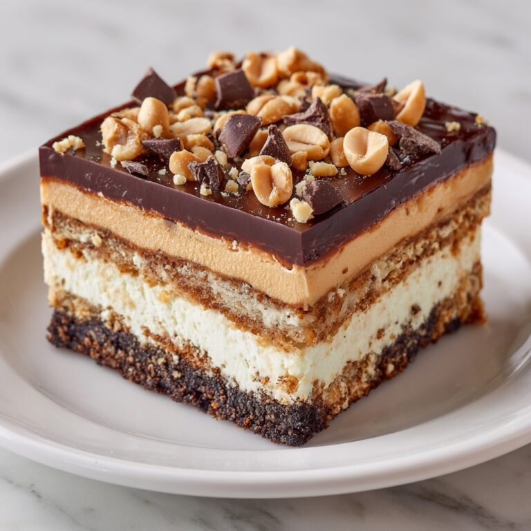 Chocolate Peanut Butter Lasagna Recipe