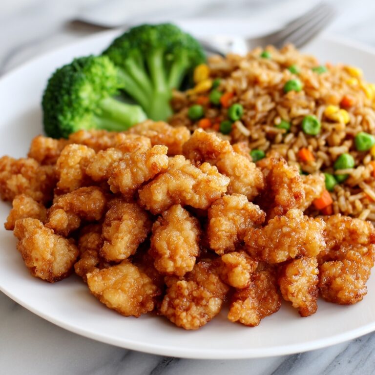Baked Sweet and Sour Chicken with Fried Rice Recipe