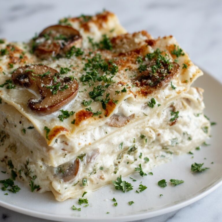 Mushroom Lasagna Recipe