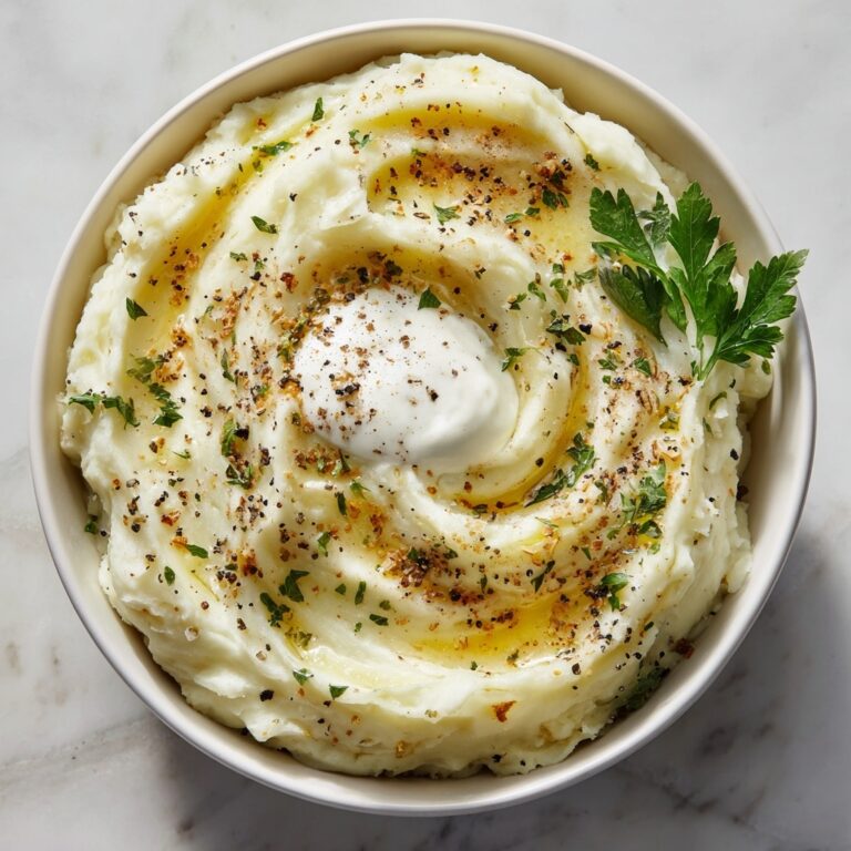 Mashed Cauliflower with Sour Cream (Low-Carb) Recipe