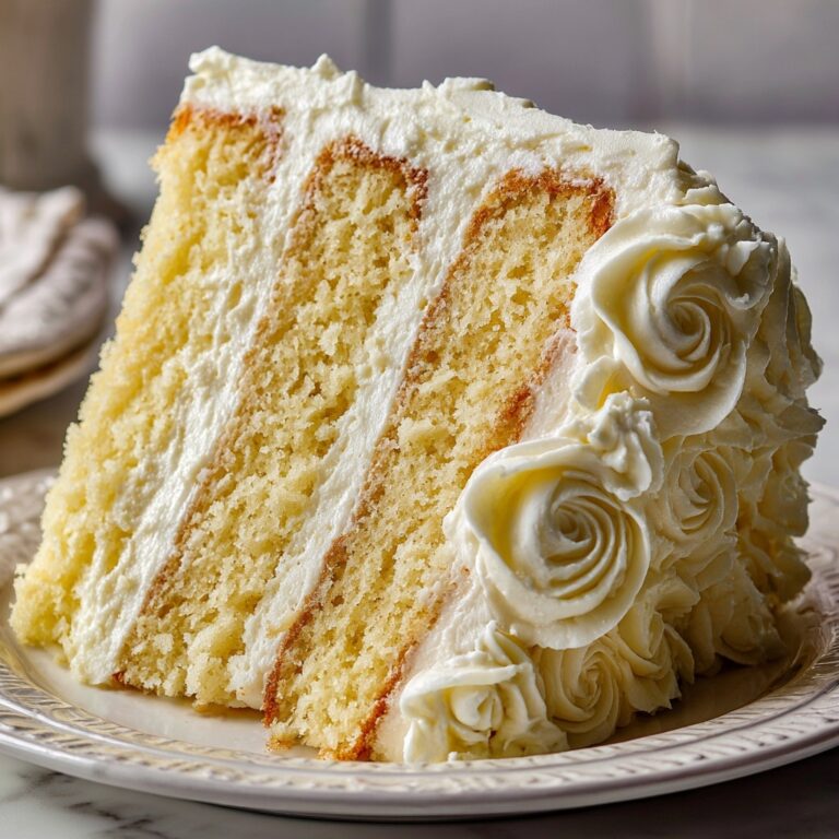 Moist White Velvet Cake Recipe