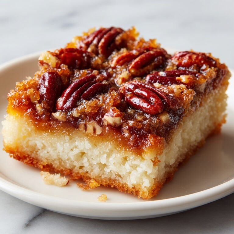 Pecan Upside-Down Cake Recipe