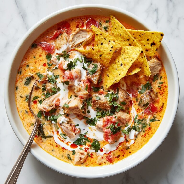 Creamy Chicken Tortilla Soup Recipe