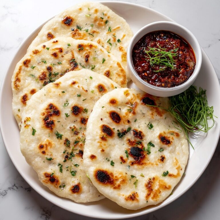 Indian Methi Paratha with Spicy Tomato Chutney Recipe
