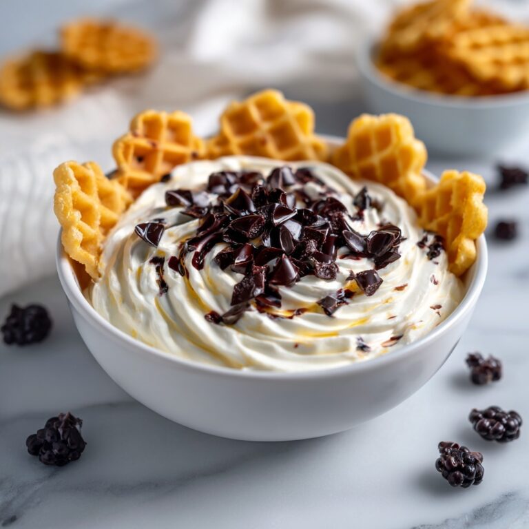 Decadent Cannoli Dip with Ricotta and Mascarpone Recipe