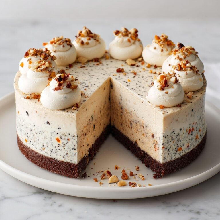 Carrot Cake Cheesecake with Creamy Topping Recipe