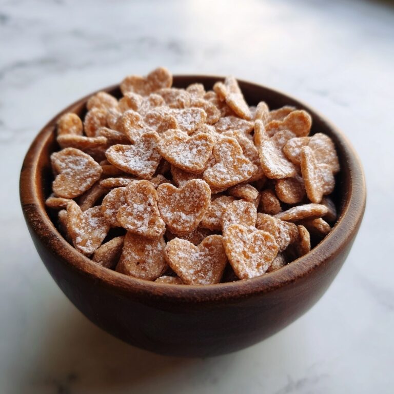 French Toast Churro Bites in Heart Shapes Recipe