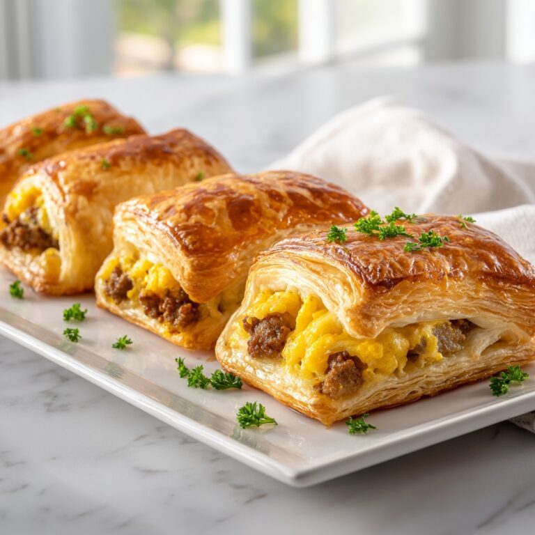Delicious Breakfast Sausage Crescent Rolls Recipe