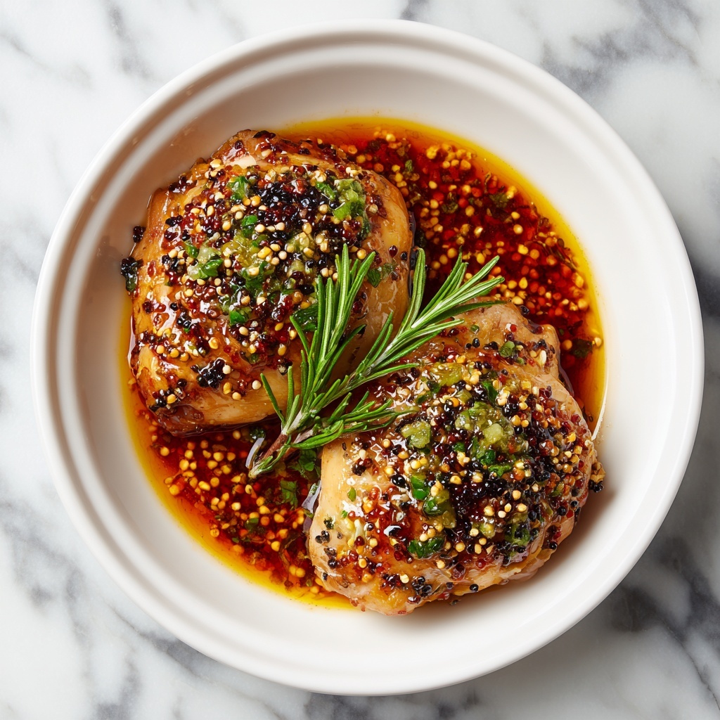Honey Dijon Rosemary Baked Chicken Recipe - Recipe Image