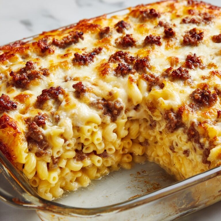 Mac and Cheese Meatloaf Casserole Recipe
