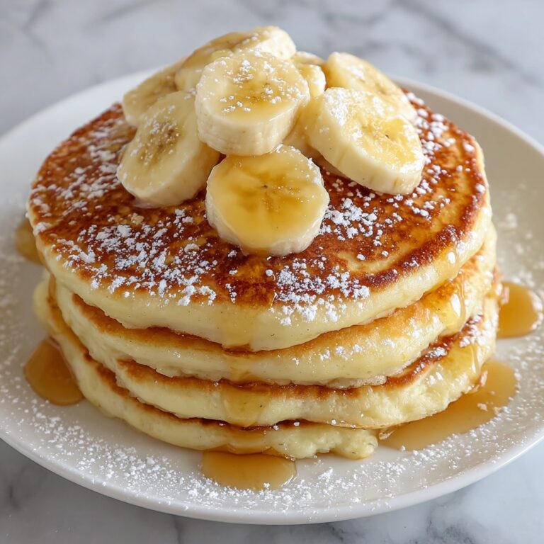 Brown Sugar Banana Pancakes Recipe