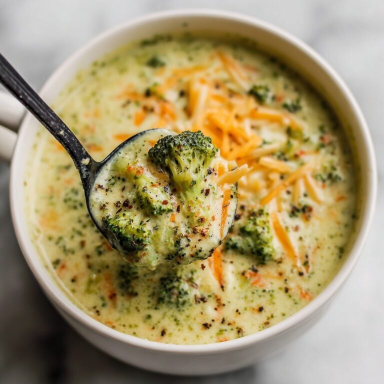 Creamy Broccoli Cheddar Soup Recipe