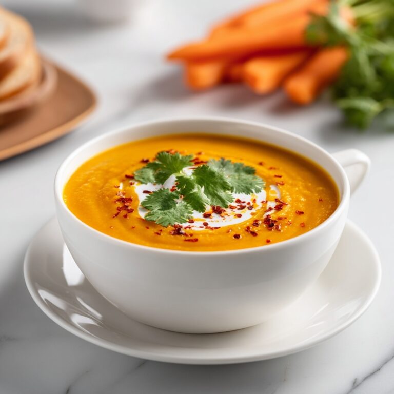 Spiced Carrot and Lentil Soup Recipe