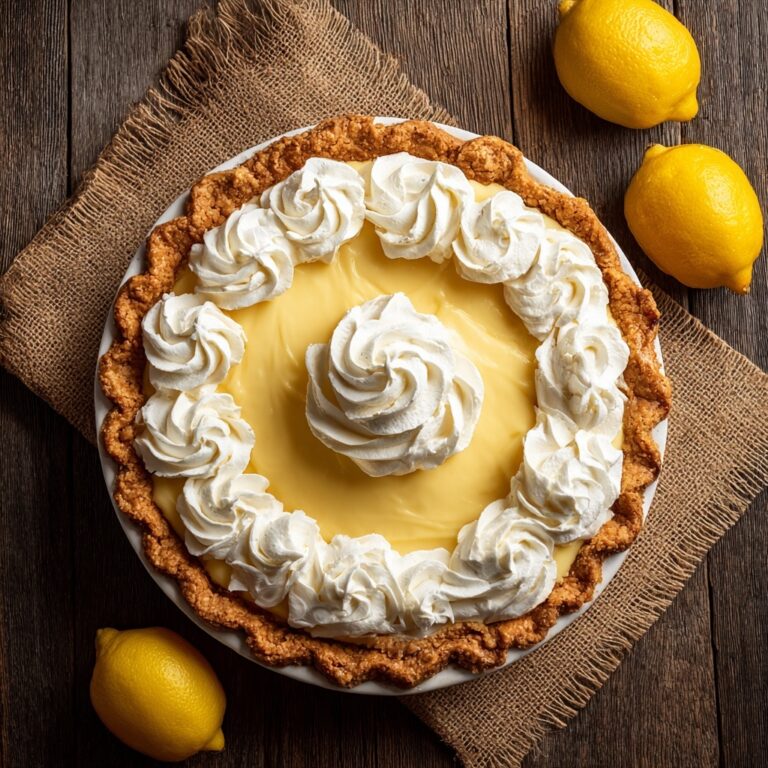 Easy Lemon Cream Pie Recipe