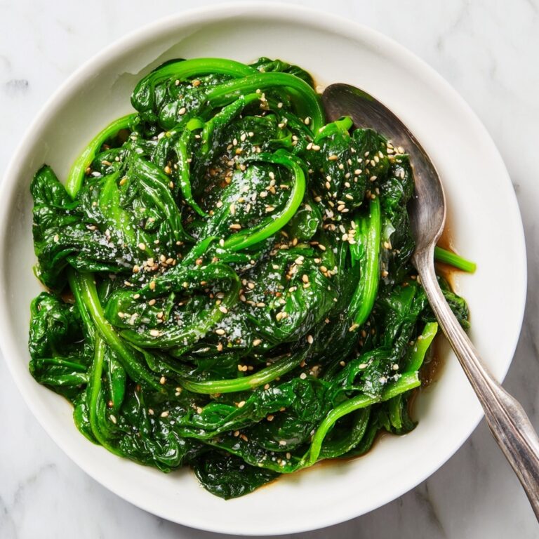 Korean Spinach Salad (Sigeumchi Namul) Recipe