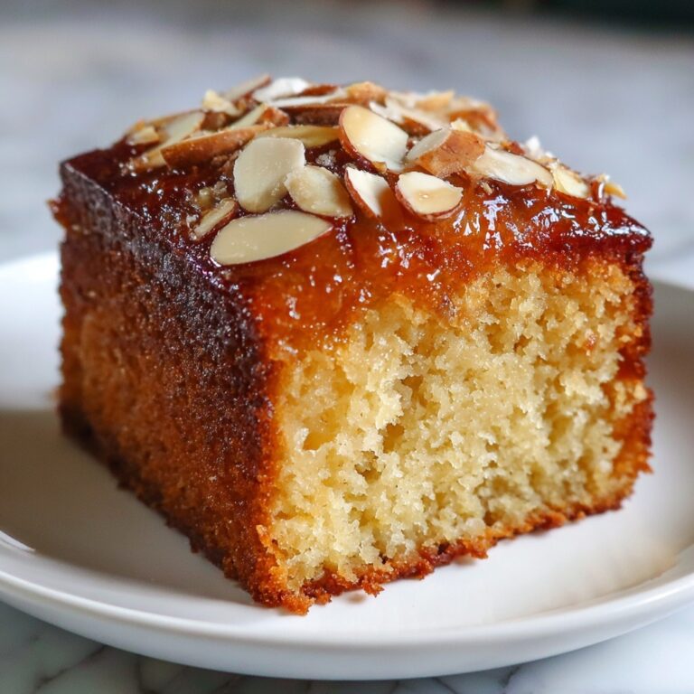 Farina Basbousa Recipe with Yogurt – Soft & Moist Middle Eastern Cake Recipe