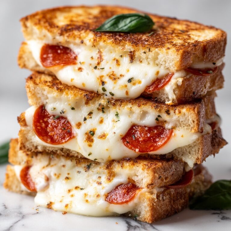 Heavenly Pizza Grilled Cheese Recipe