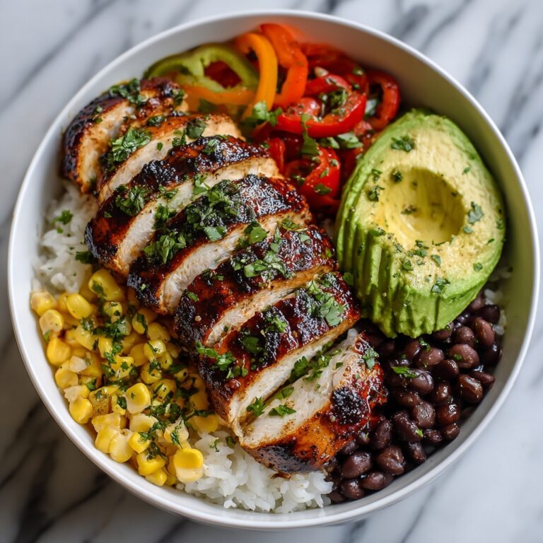 Grilled Chicken Fajita Bowl Recipe