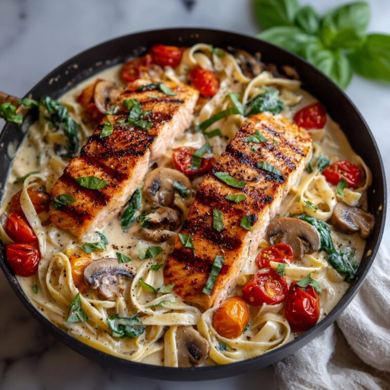 Tuscan Salmon Pasta Recipe