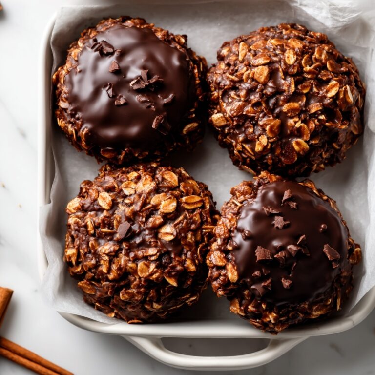 No-Bake Chocolate Peanut Butter Oatmeal Cookies Recipe