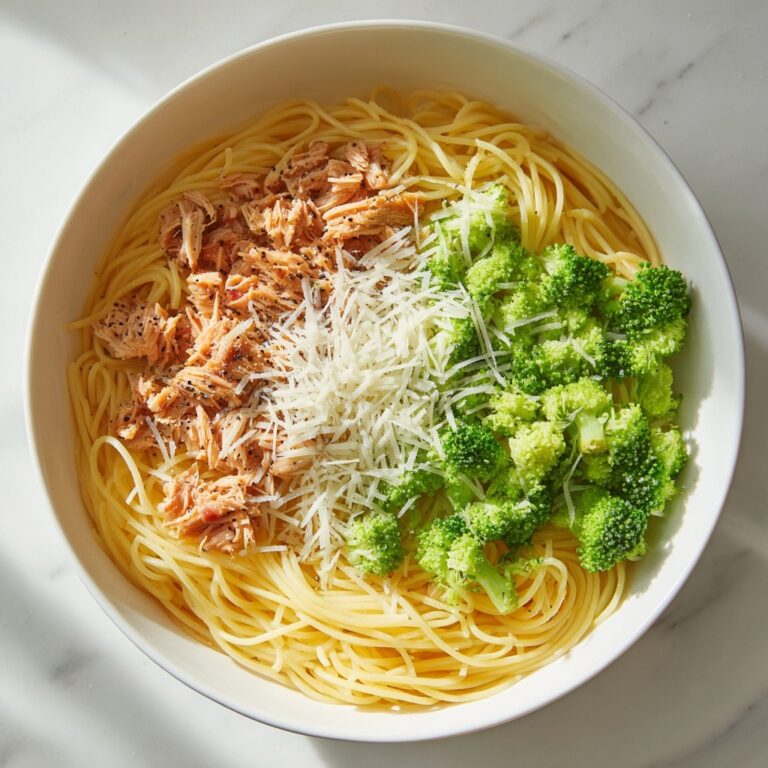 Chicken Broccoli Pasta with Parmesan Recipe