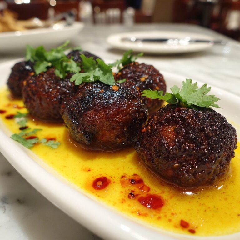 Curry Meatballs in Coconut Lime Sauce Recipe