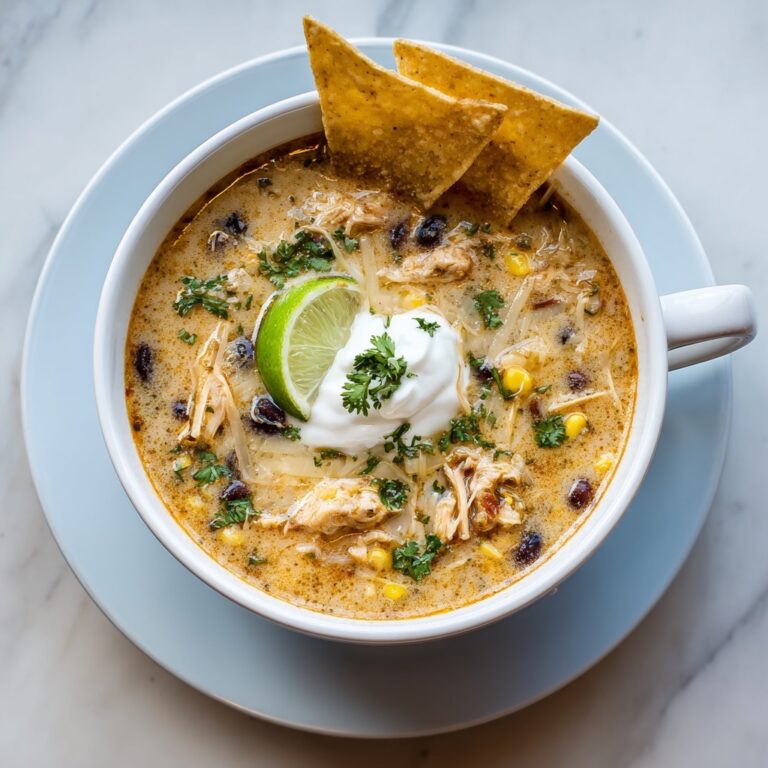 White Chicken Chili with Cream Cheese Recipe
