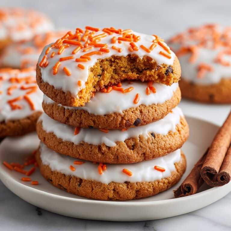 Carrot Cake Cookies with Cream Cheese Frosting Recipe