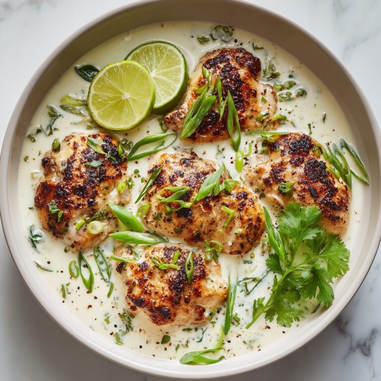 Creamy Coconut Lime Chicken Recipe