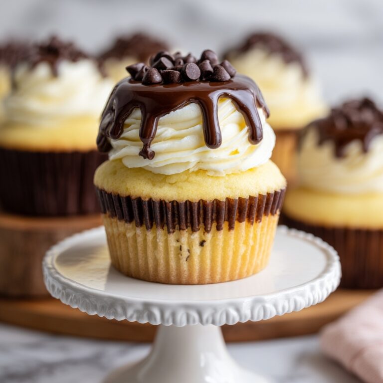 Boston Cream Pie Cupcakes Recipe