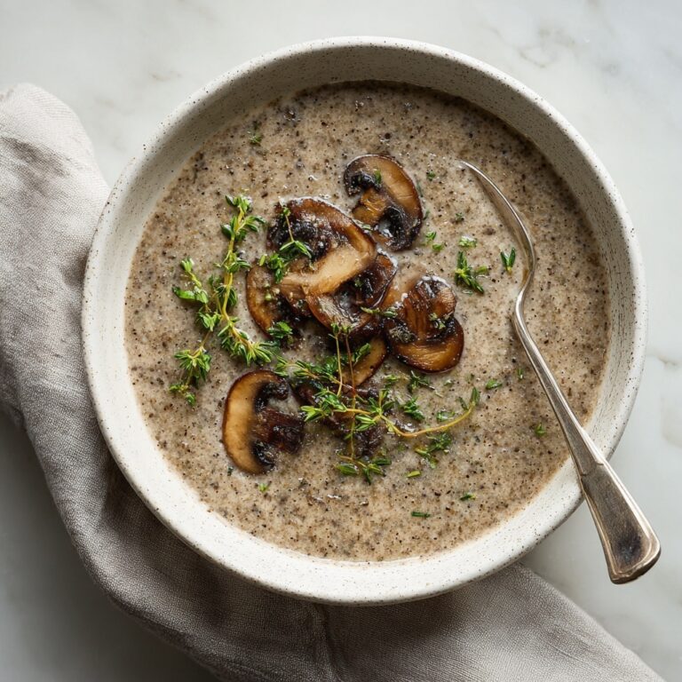 Hungarian Mushroom Soup Recipe