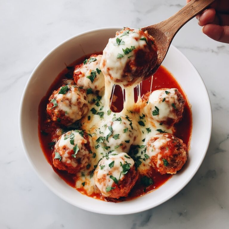 Cheesy Chicken Parmesan Meatballs Recipe