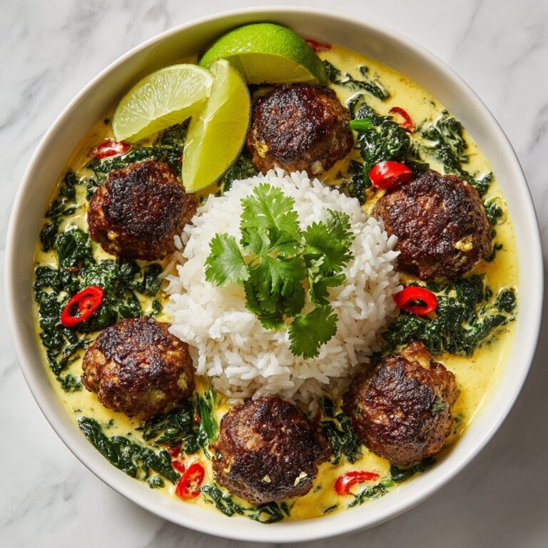 Thai Coconut Curry Meatballs Recipe