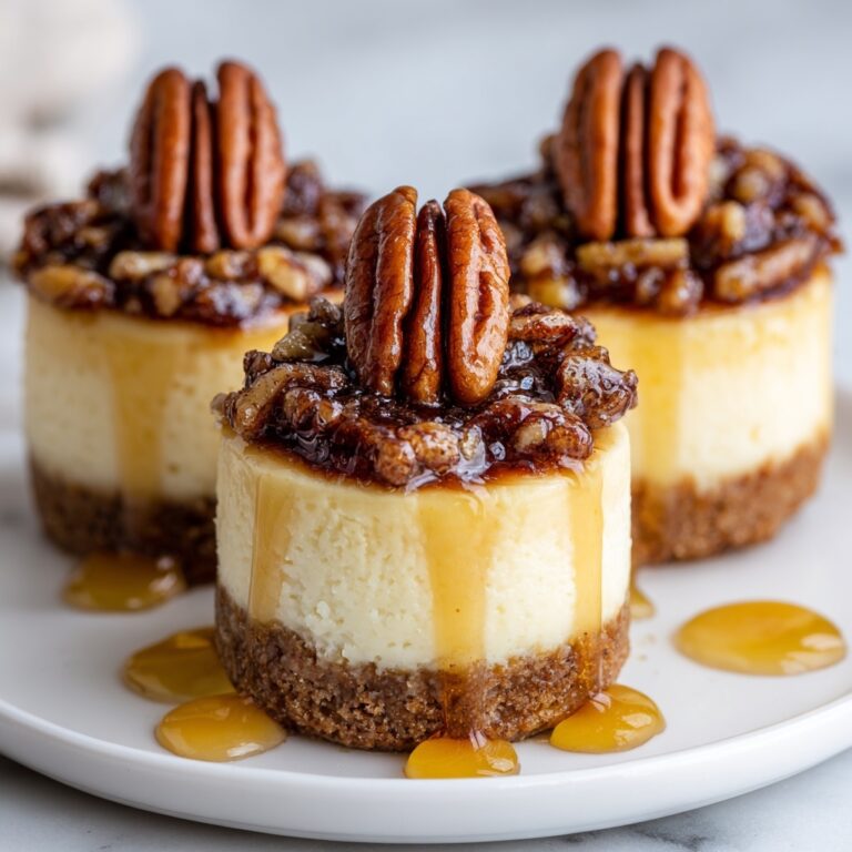 Air Fryer Mini Pecan Cheesecakes Recipe
