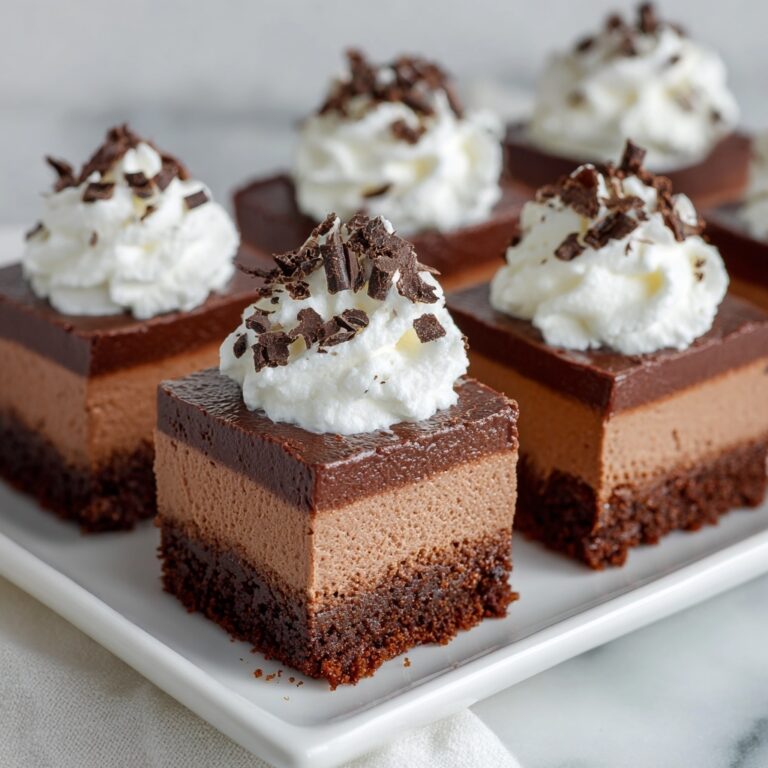 No-Bake Chocolate Mousse Bars Recipe