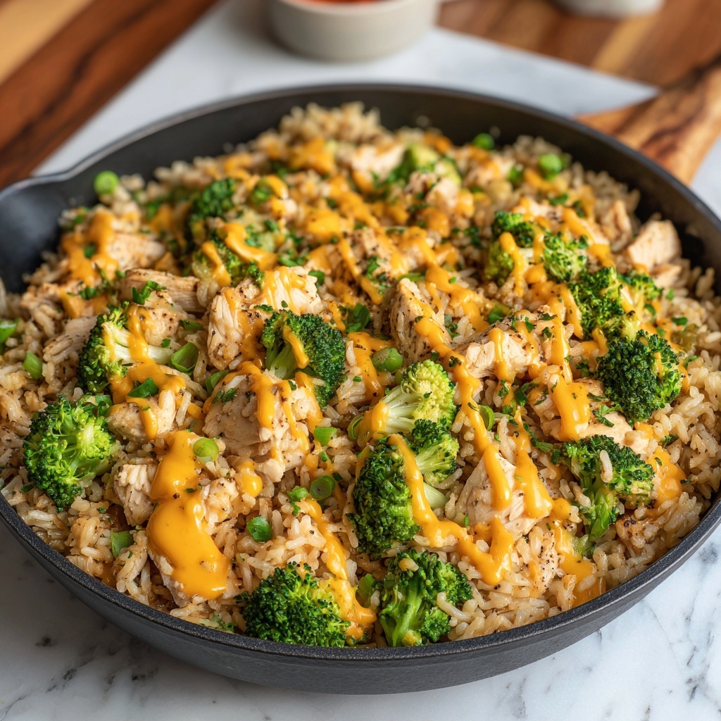 Cheesy Chicken Broccoli Orzo: 7 Steps to Comforting Bliss Recipe - Recipe Image