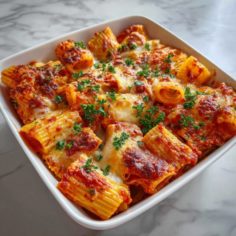 Creamy Baked Rigatoni Al Forno Recipe