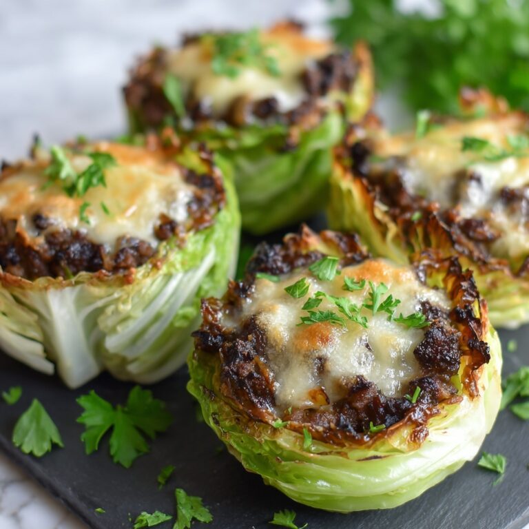 Oven-Baked Cabbage Burgers: Your Guilt-Free Burger Fix Recipe