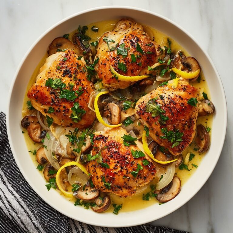 Slow Cooker Lemon Garlic Chicken Recipe