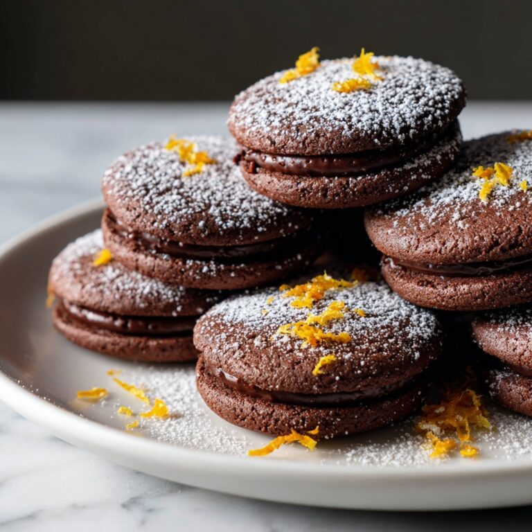Chocolate Orange Shortbread Cookies Recipe