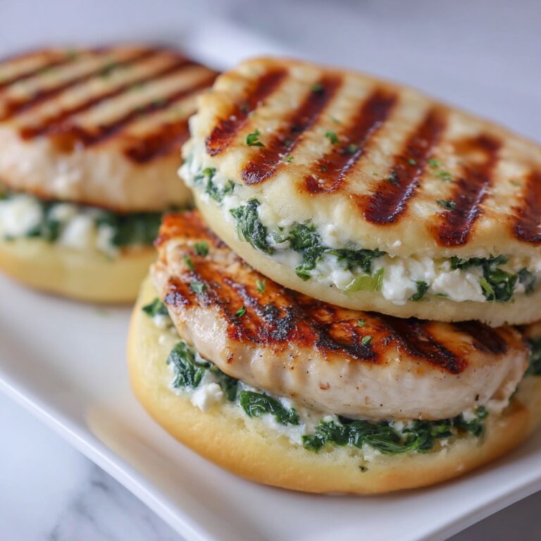 White Cheddar and Spinach Chicken Burgers Recipe