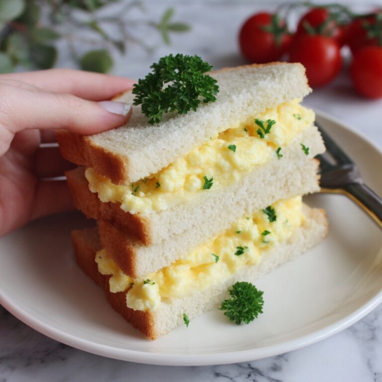 Japanese Egg Sandwich (Tamago Sando) Recipe