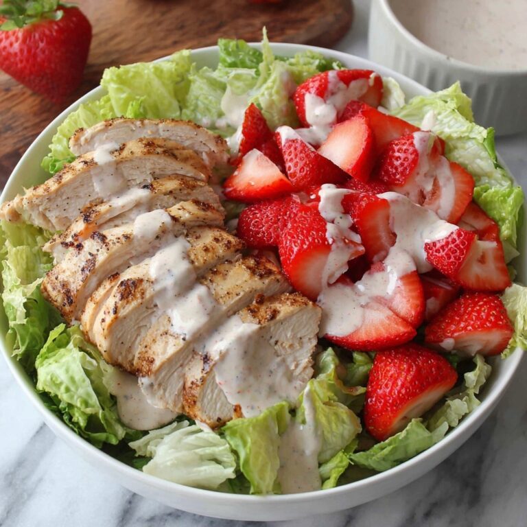 Strawberry Chicken Salad with Poppyseed and Raspberry Vinaigrette Recipe