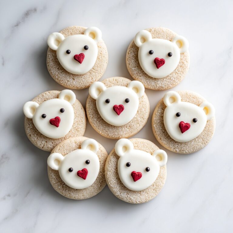 Delightful Polar Bear Cookies with Creamy Frosting Bliss Recipe